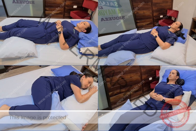 Posturas para dormir si tiene dolor